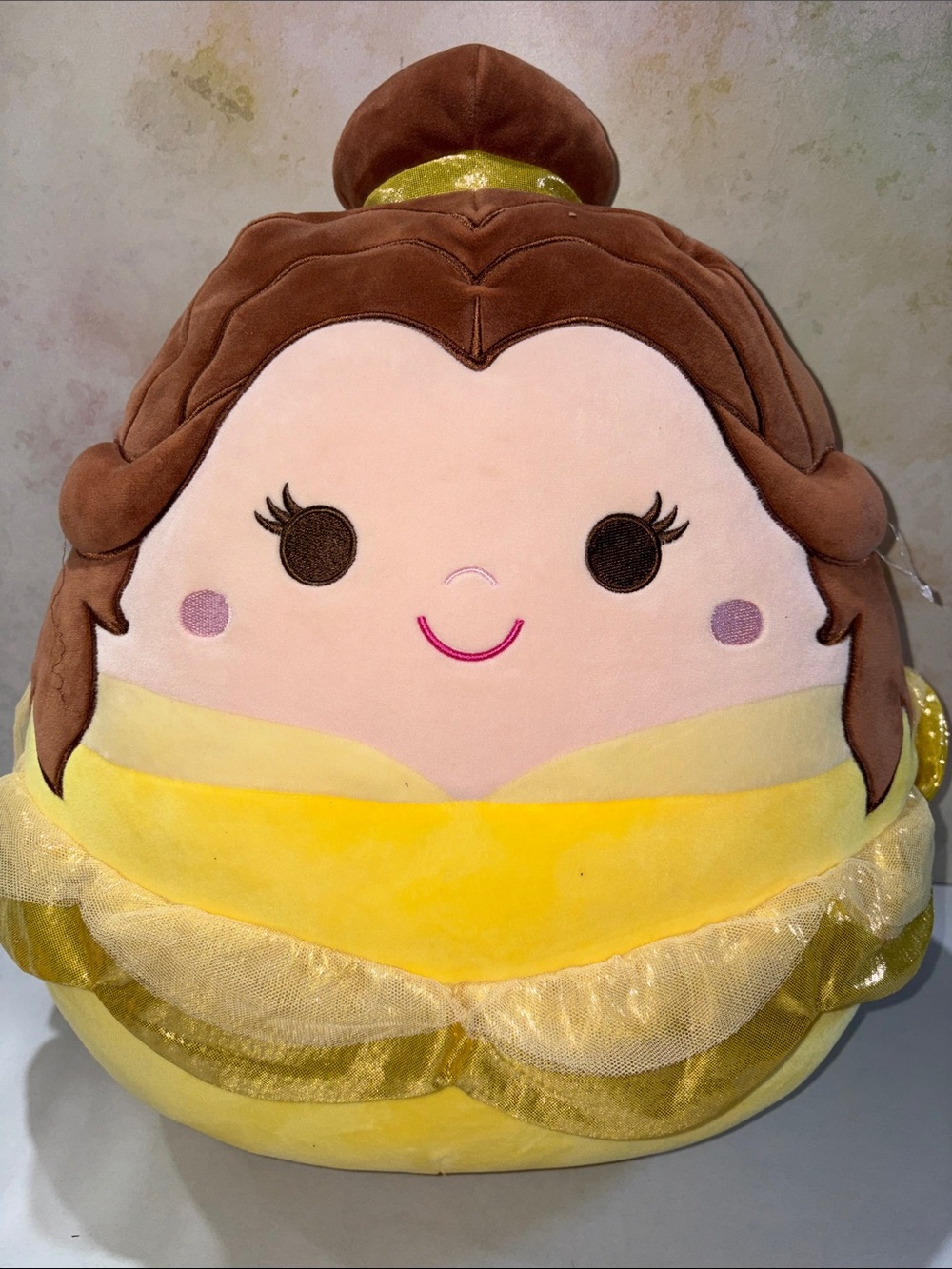 Disney Squishmallow Belle beauty and the beast princess 16” good condition